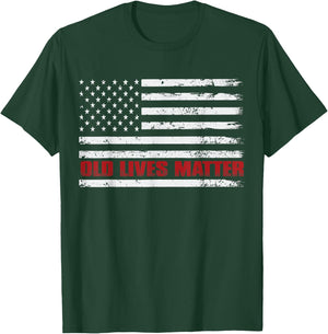 Old Lives Matter 60th Birthday Gifts 50th Dad T-Shirt - T-Shirt | Forest