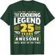 25th Birthday Cook 25 Years Old Chef T-Shirt - T-Shirt | Forest