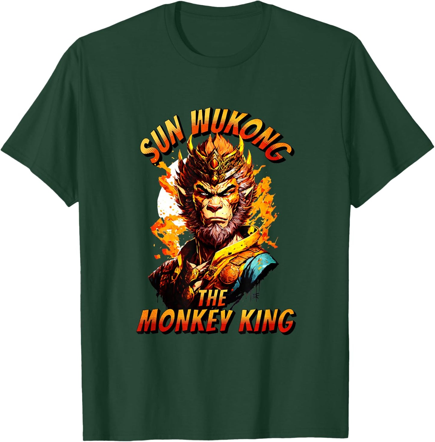 Sun Wukong - The Monkey King T-Shirt - T-Shirt | Forest