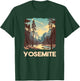 Vintage Yosemite National Park Nature Lover Adventure T-Shirt - T-Shirt | Forest