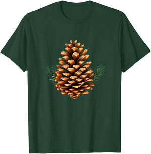 Autumn Season Lovers with cool Pine Cones T-Shirt - T-Shirt | Forest