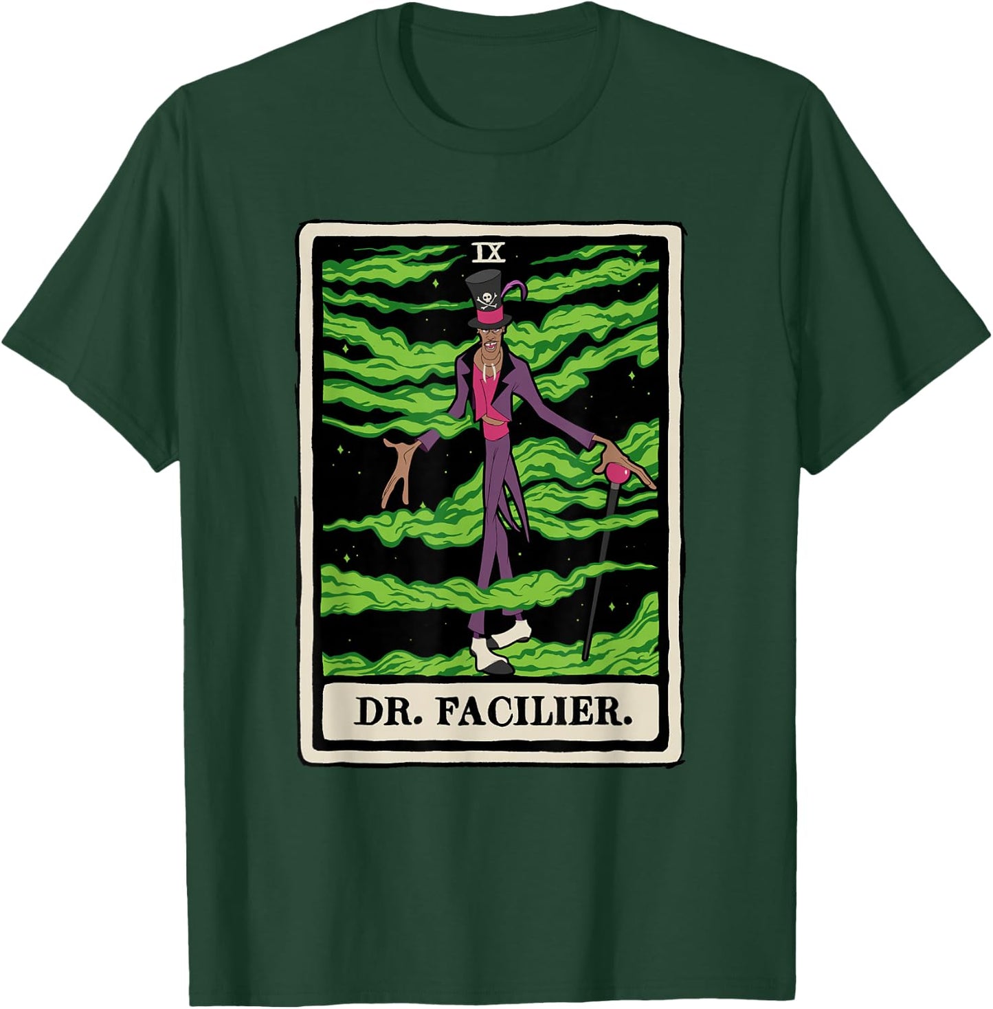 Disney Villains Dr. Facilier Tarot Card T-Shirt - T-Shirt | Forest