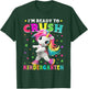 I'm Ready To Crush Kindergarten Unicorn Back To School Girls T-Shirt - T-Shirt | Forest