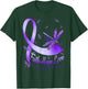 Faith Hope Love Alzheimer's Awareness Dragonfly T-Shirt - T-Shirt | Forest