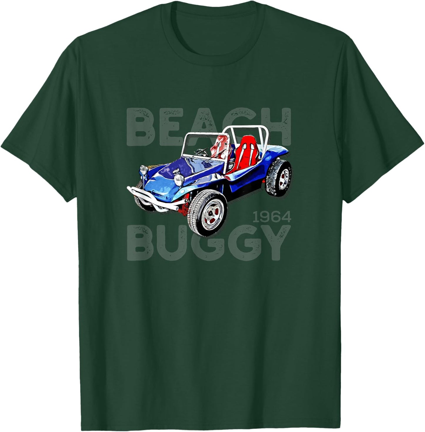 Beach Dune Buggy Classic car T-Shirt - T-Shirt | Forest