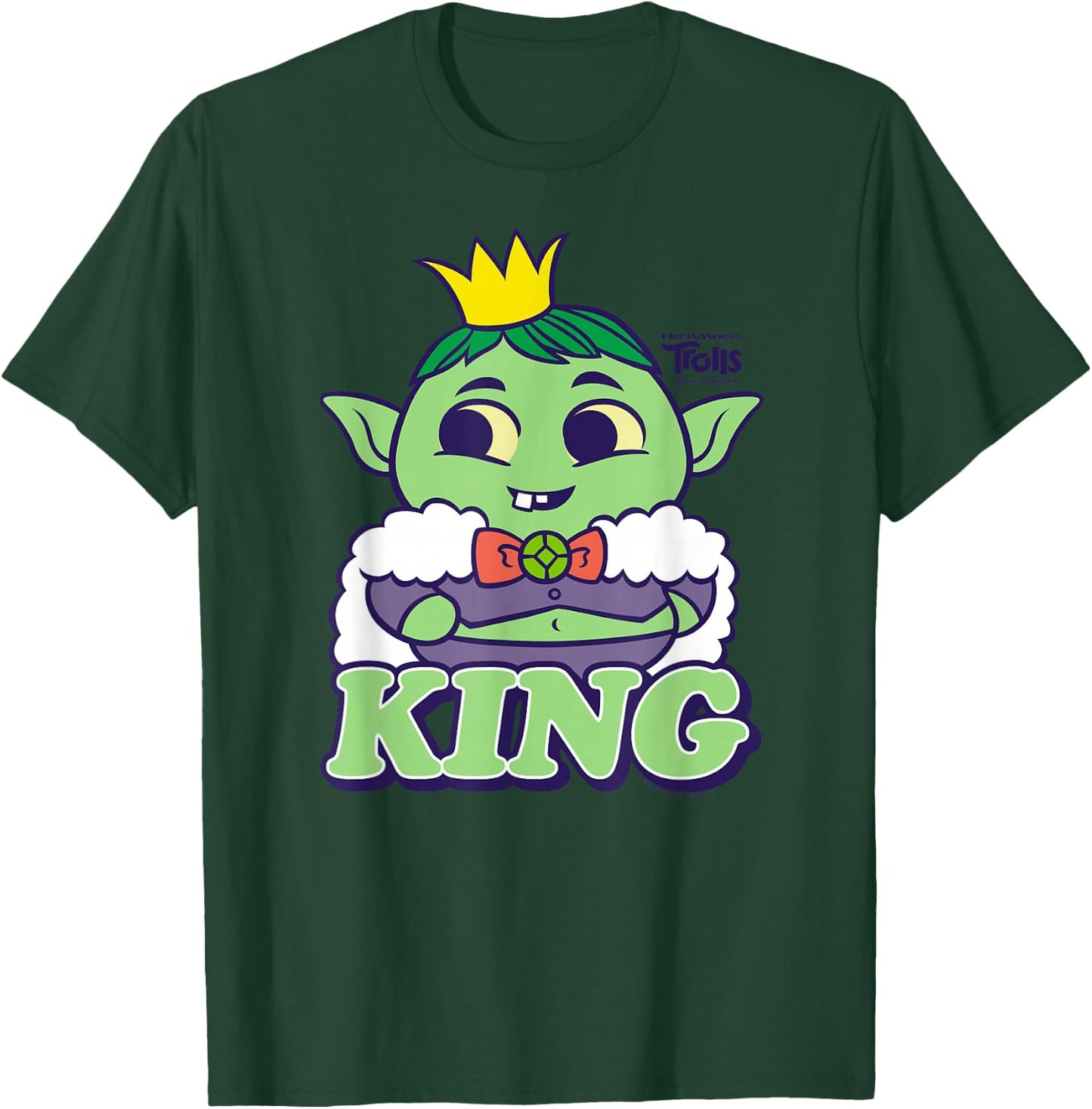 DreamWorks Trolls Band Together King Gristle T-Shirt - T-Shirt | Forest