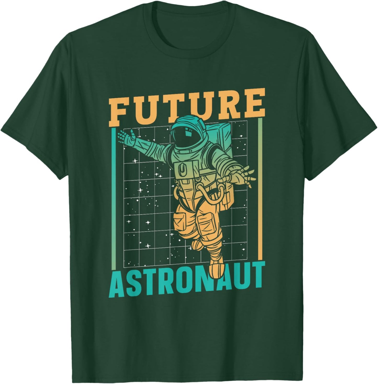 Future Astronaut Astronomy Space Rocket Planets T-Shirt - T-Shirt | Forest