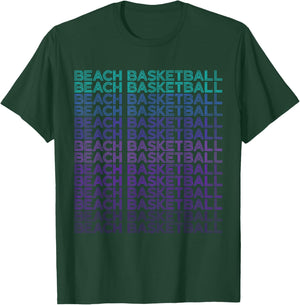 Beach Basketball T-Shirt - T-Shirt | Forest