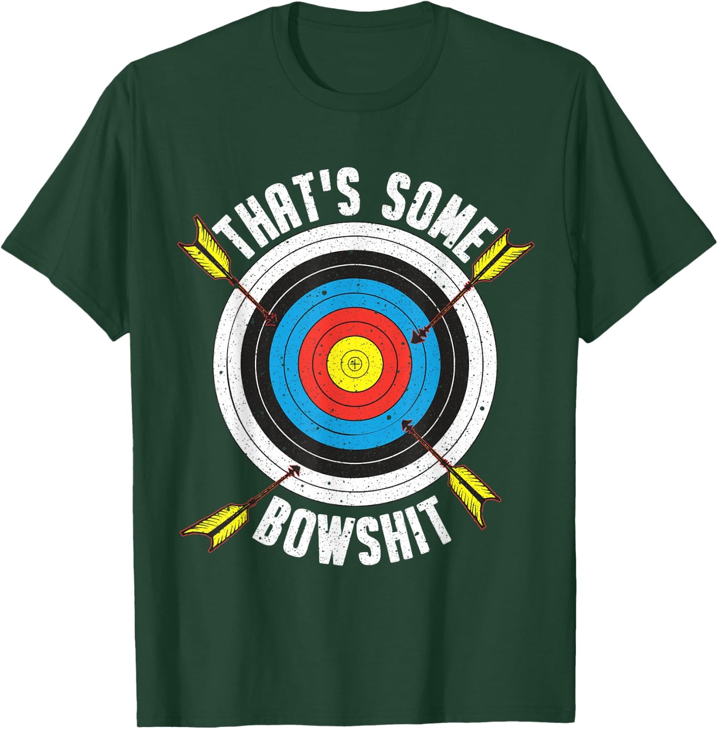 Funny Archery Design For Kids Men Women Archery Bow Archer T-Shirt - T-Shirt | Forest