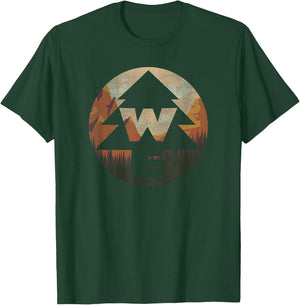 Disney Pixar Up Wilderness Explorer Landscape Badge T-Shirt - T-Shirt | Forest