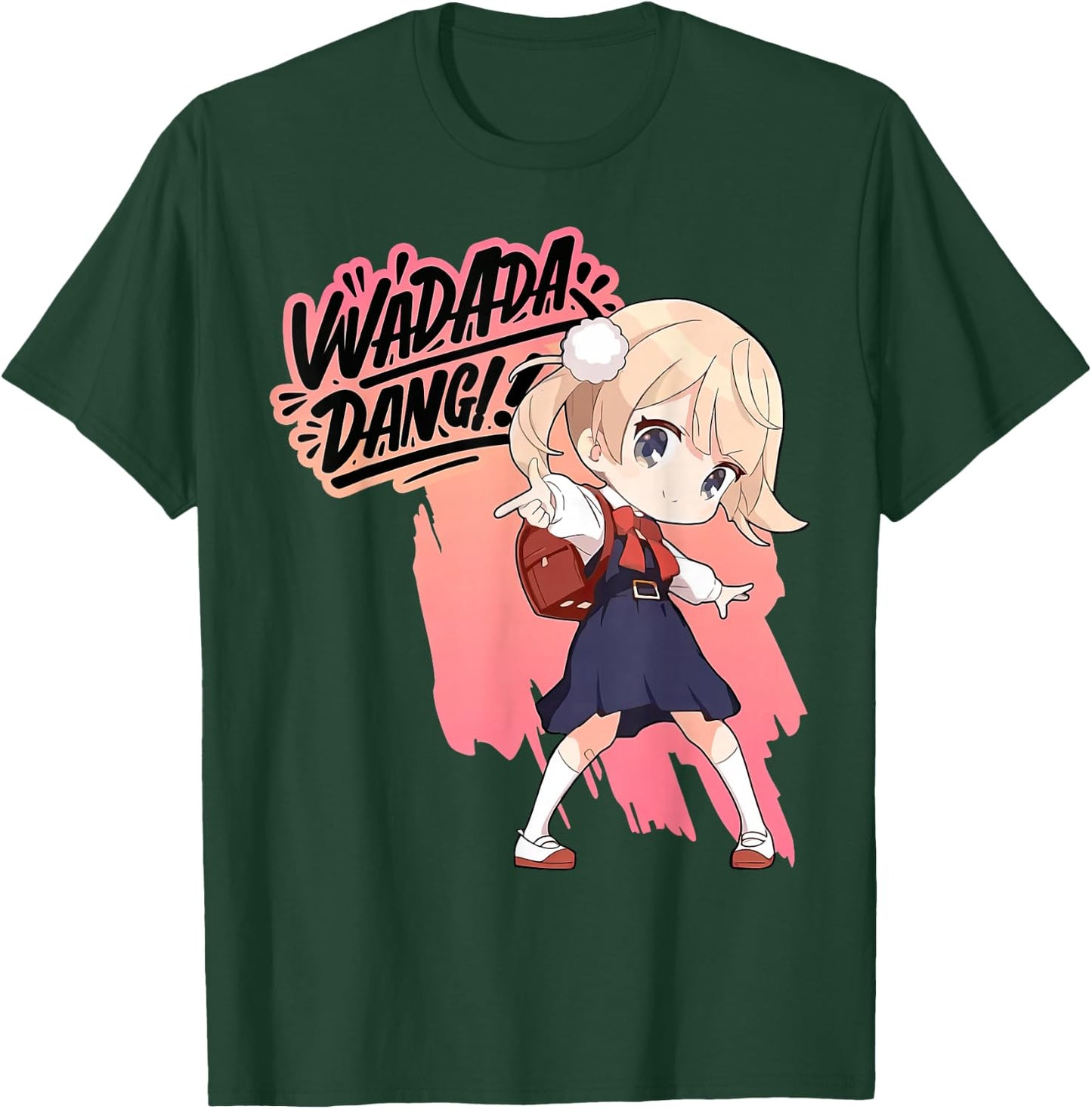Wadada Dang Shigure Ui Loli Dance Dancing Anime Girl T-Shirt - T-Shirt | Forest
