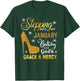 Stepping Into My January Birthday With God's Grace Mercy T-Shirt - T-Shirt | Forest