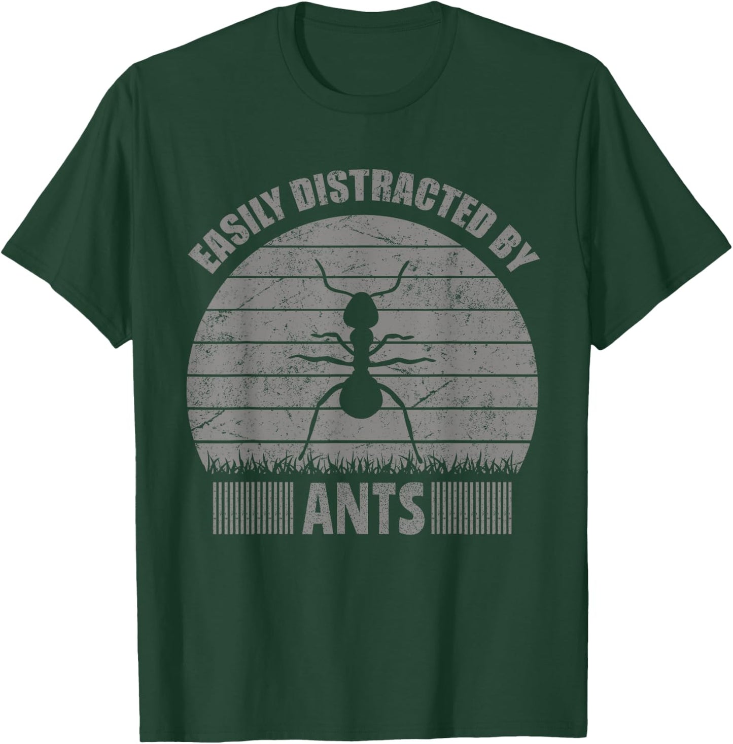 Ants Bugs Shirt | Easily Distracted By Ants For Youth & Kids T-Shirt - T-Shirt | Forest