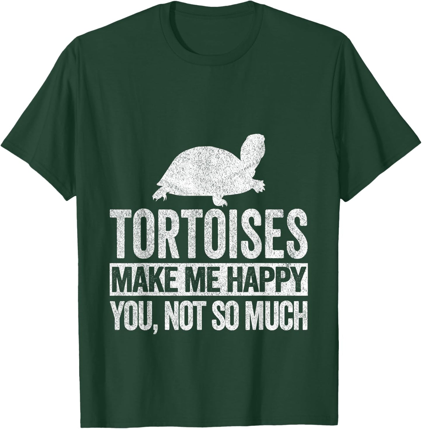Tortoises Turtle Lover Funny Tortoise Quote Retro T-Shirt - T-Shirt | Forest
