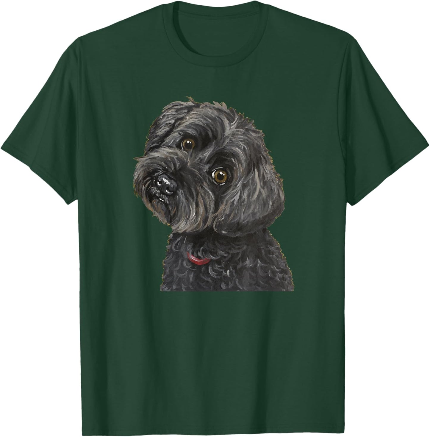 Yorkie Poo, Black Yorkie Poo T-Shirt - T-Shirt | Forest
