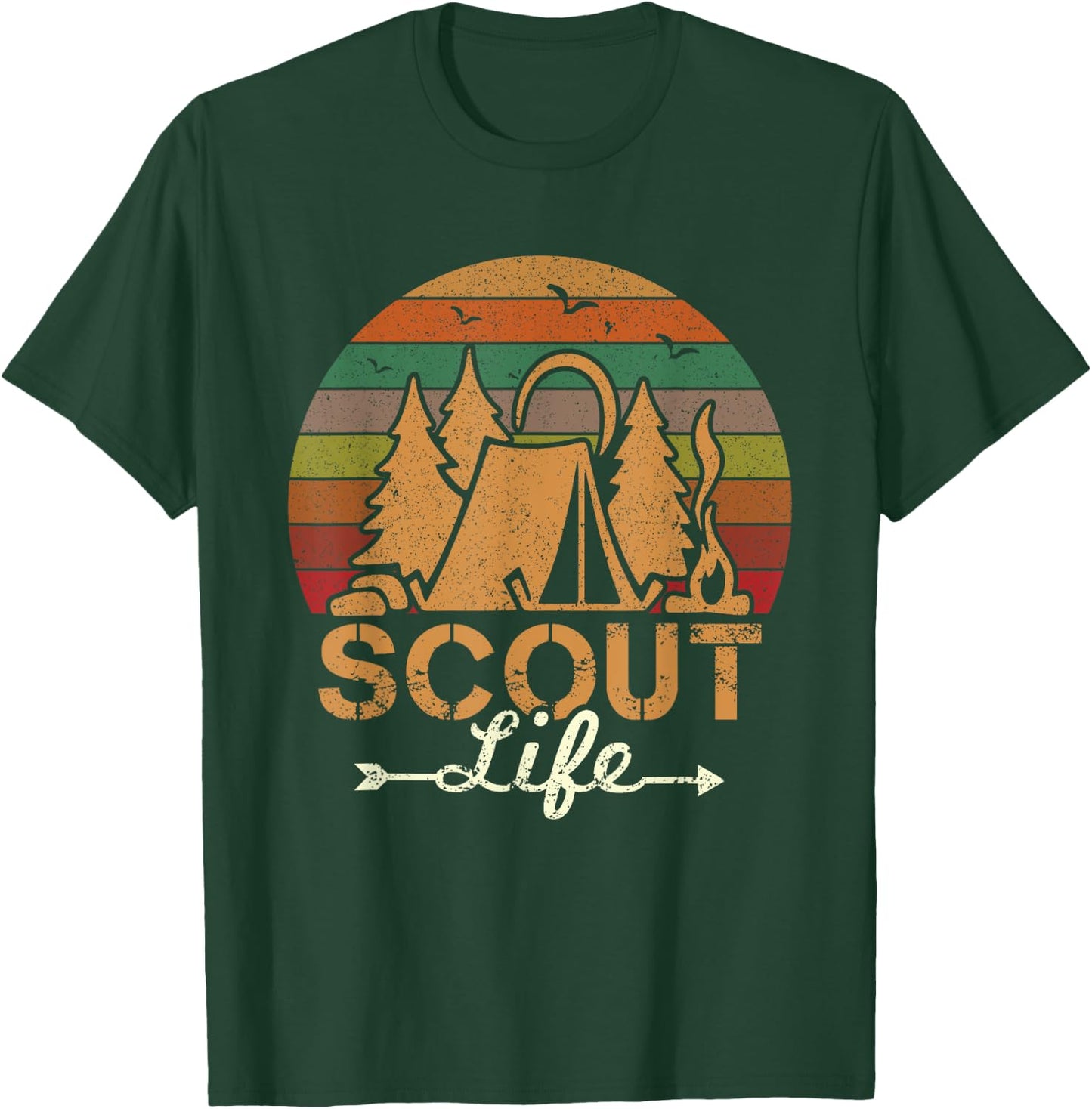 Scout Life Funny Scout Leader Scouting Camping T-Shirt - T-Shirt | Forest