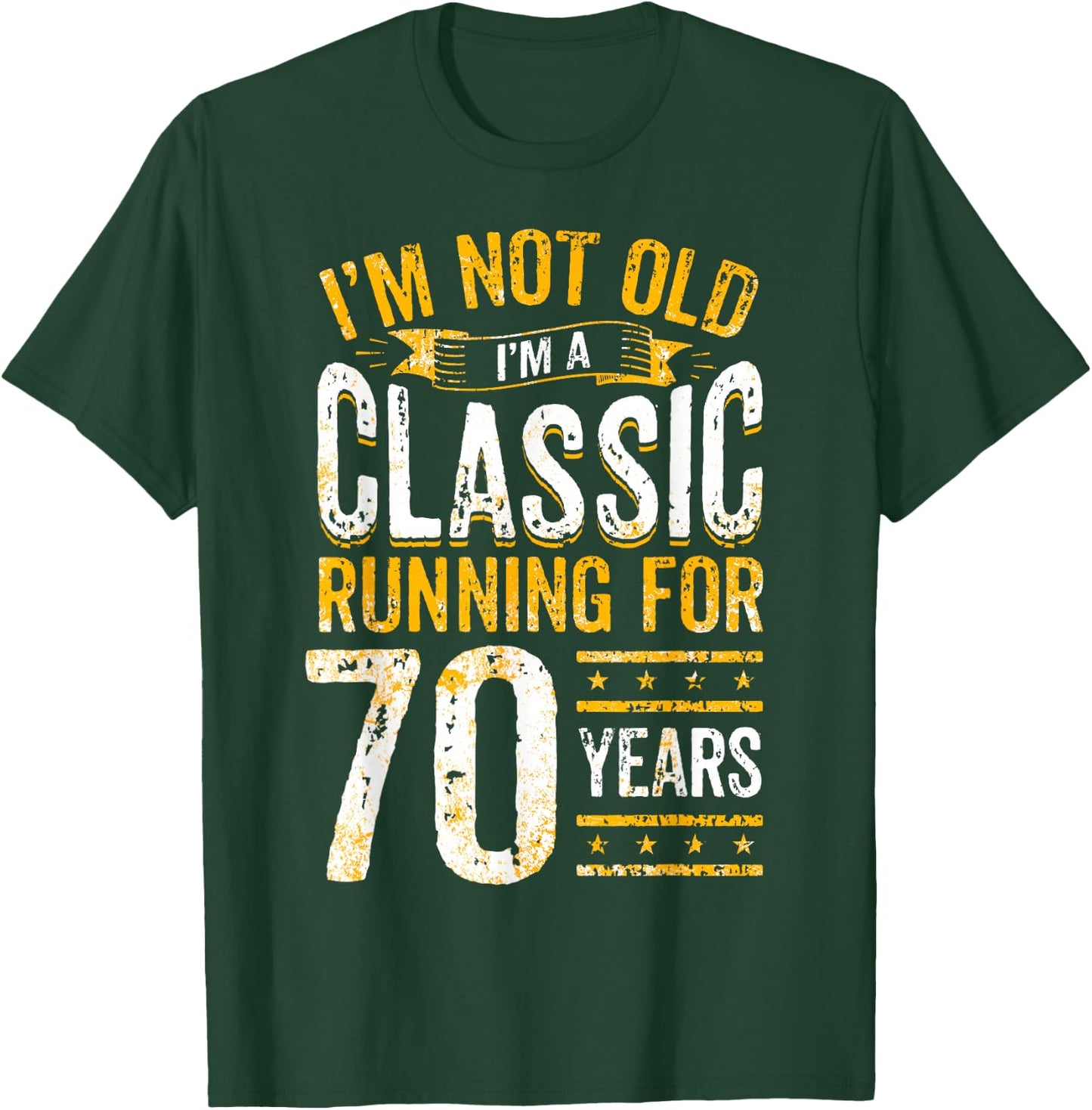 70th Birthday I 70 Year Old Classic T-Shirt - T-Shirt | Forest