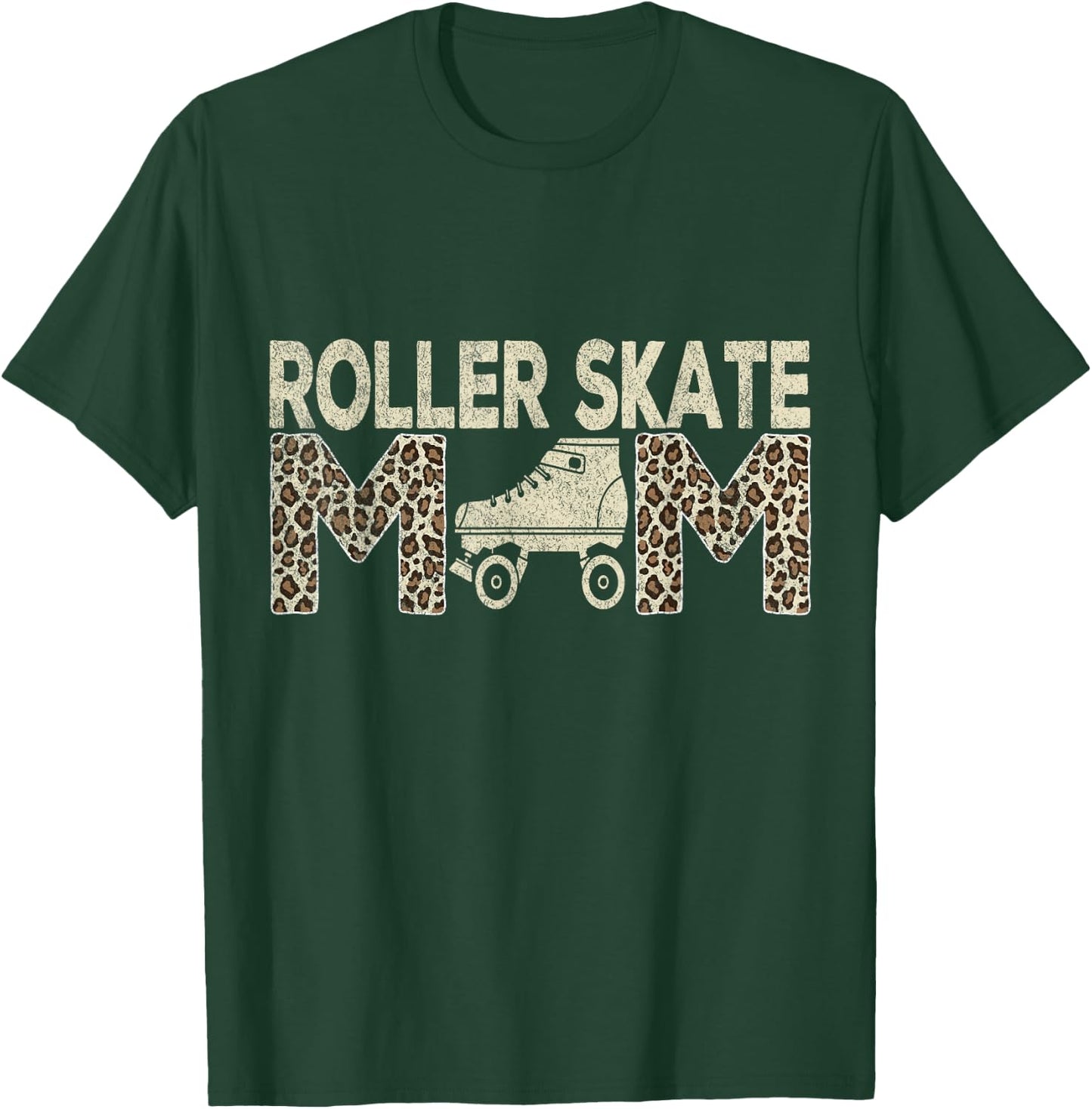Funny Roller Skate Mom Roller Skater Mom Roller Skating T-Shirt - T-Shirt | Forest