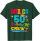 50th Cancun Mexico Birthday Crew Vacation Group Matching T-Shirt - T-Shirt | Forest