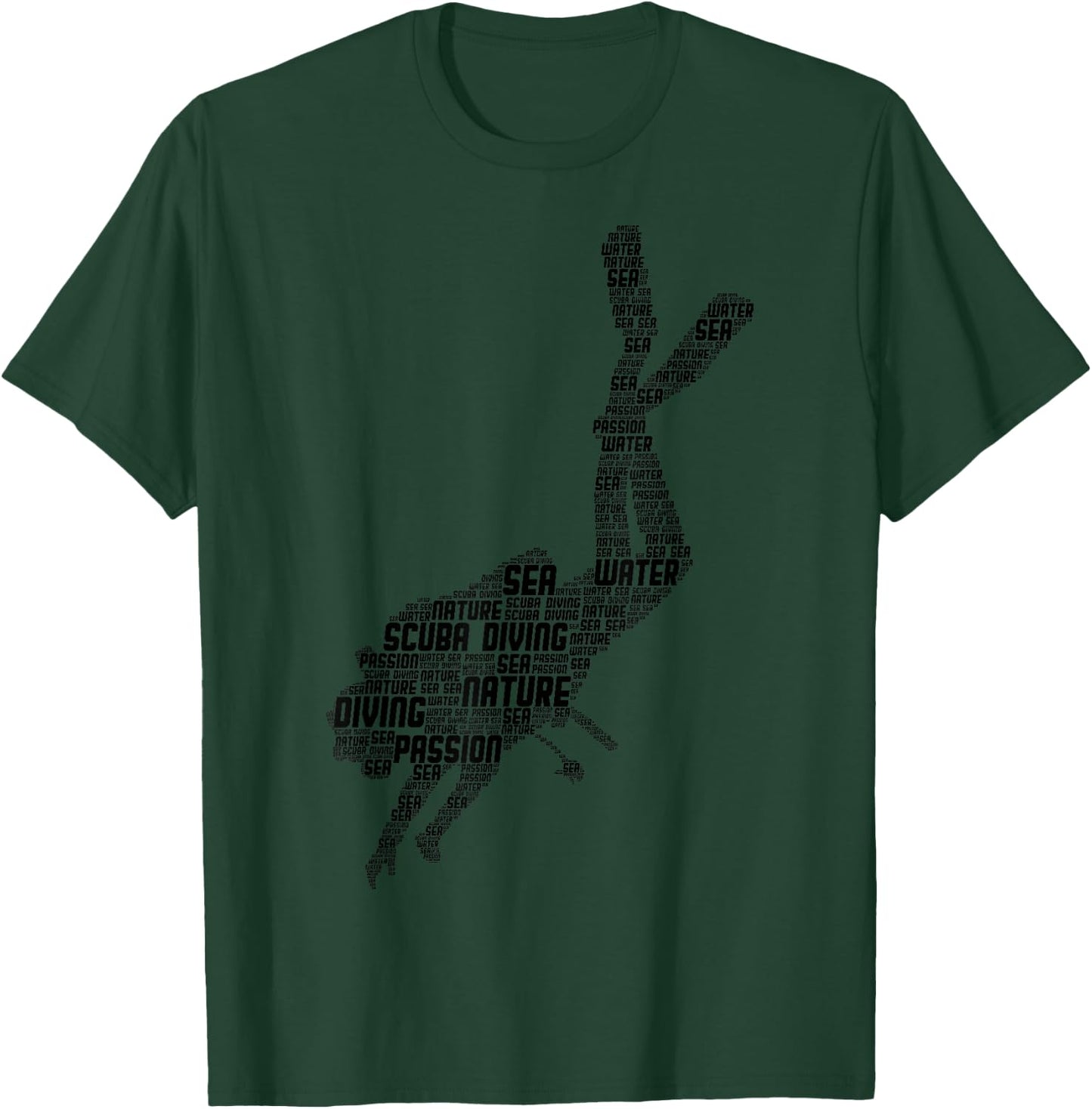 Scuba Diving Diver Dive T-Shirt - T-Shirt | Forest