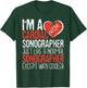 I'm A Cardiac Sonographer - Sonography Ultrasound Tech RDCS T-Shirt - T-Shirt | Forest