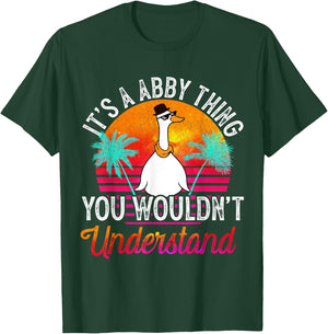 It's A Abby Thing You Wouldn't Understand Funny Abby Name T-Shirt - T-Shirt | Forest