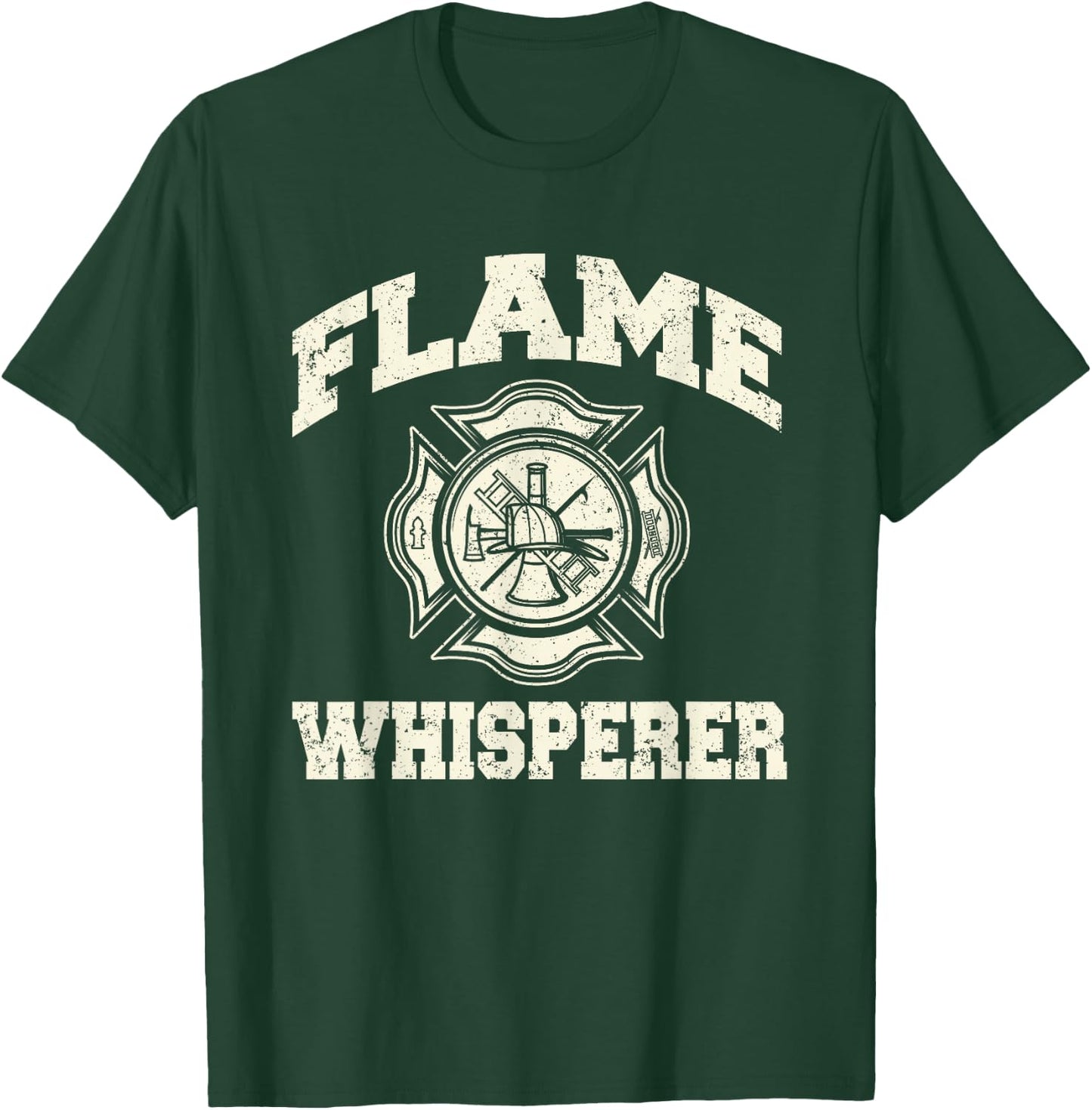 Funny Firefighting Fireman - Volunteer Firefighters T-Shirt - T-Shirt | Forest