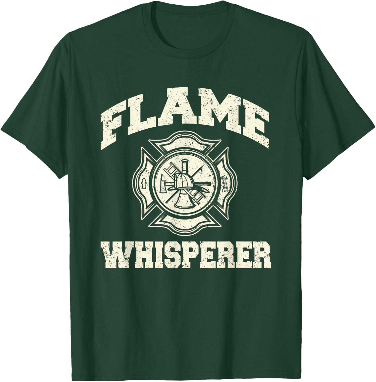 Funny Firefighting Fireman - Volunteer Firefighters T-Shirt - T-Shirt | Forest