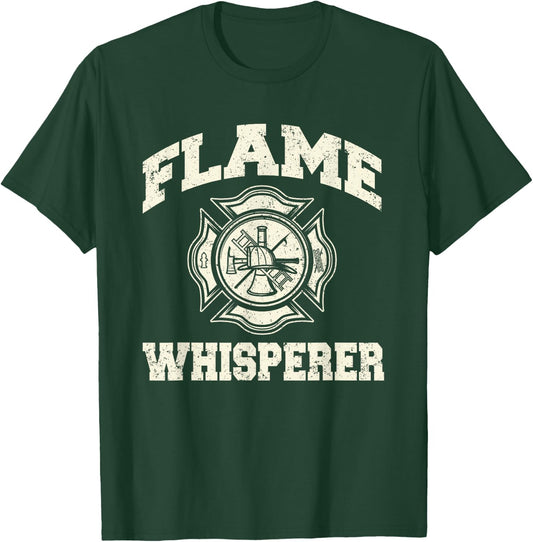 Funny Firefighting Fireman - Volunteer Firefighters T-Shirt - T-Shirt | Forest