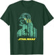 Star Wars Darth Vader Silhouette Endor Forest AT-ST Walker T-Shirt - T-Shirt | Forest