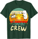 Kid Camping Crew Toddler Boy Women Family Funny Happy Camper T-Shirt - T-Shirt | Forest