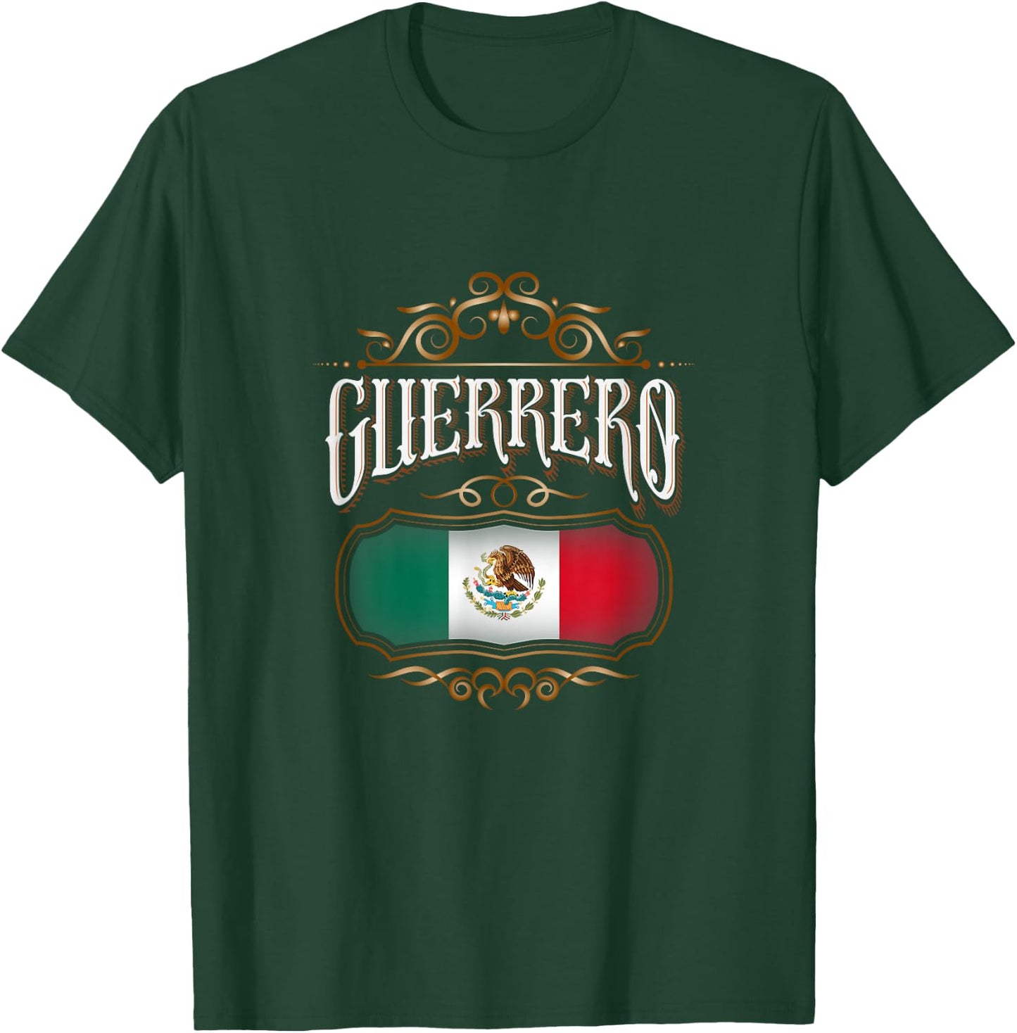 Guerrero México versión Vintage T-Shirt - T-Shirt | Forest