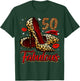 50 and Fabulous High Heels Stepping Into My 50th Birthday T-Shirt - T-Shirt | Forest