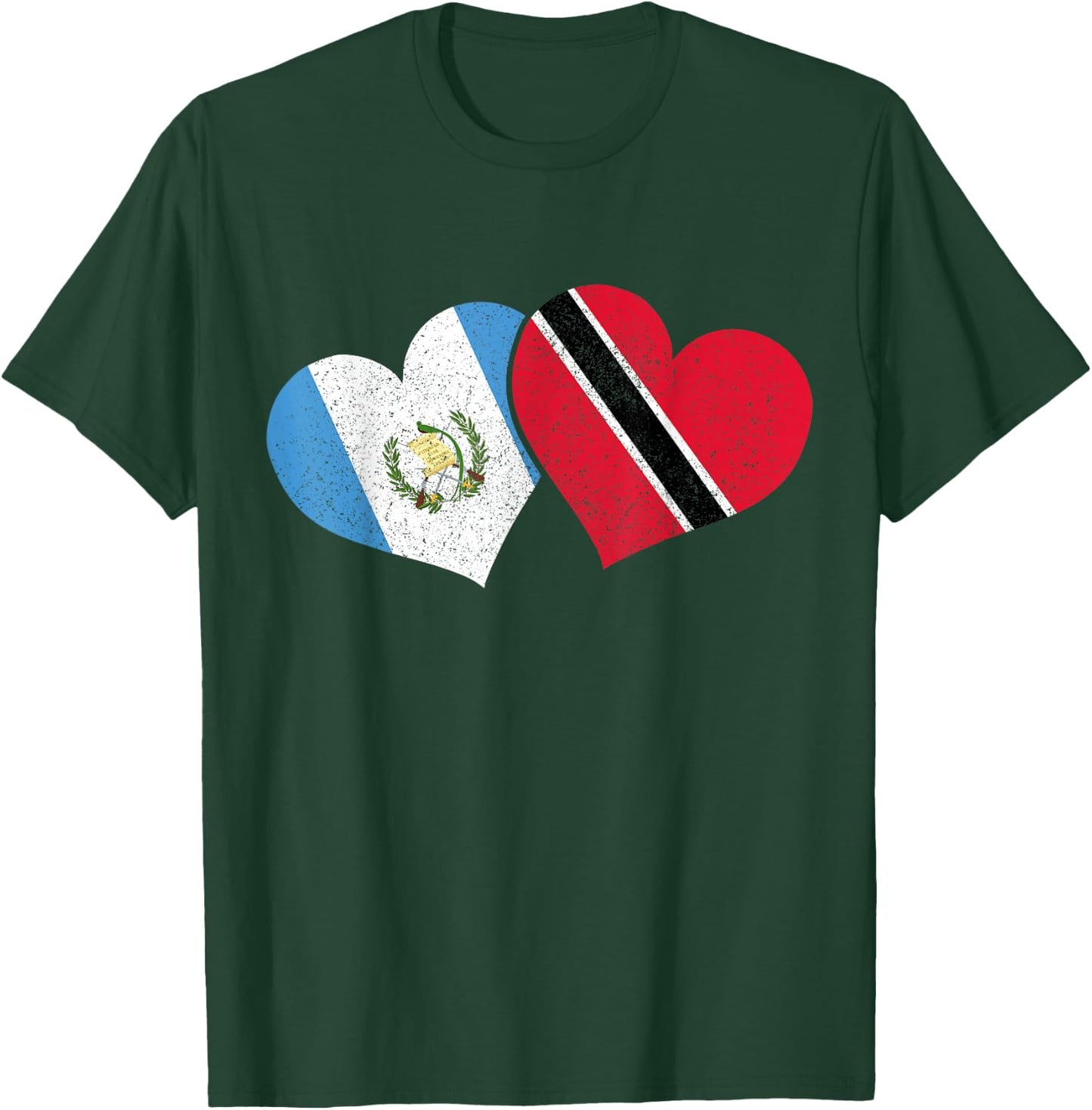 Guatemala Trinidad & Tobago Guatemalan Flag Pride T-Shirt - T-Shirt | Forest