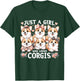 Just a Girl who Loves Corgis T-Shirt - T-Shirt | Forest