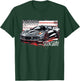 C8 American Muscle v8 Supercar Stingray Cool Vette Mechanic T-Shirt - T-Shirt | Forest