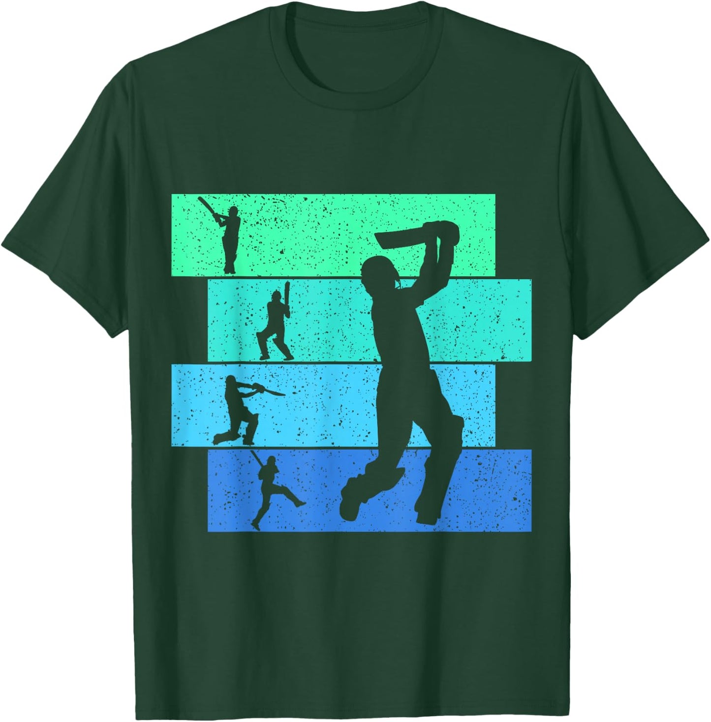 Cricket Boys Kids Men Youth T-Shirt - T-Shirt | Forest