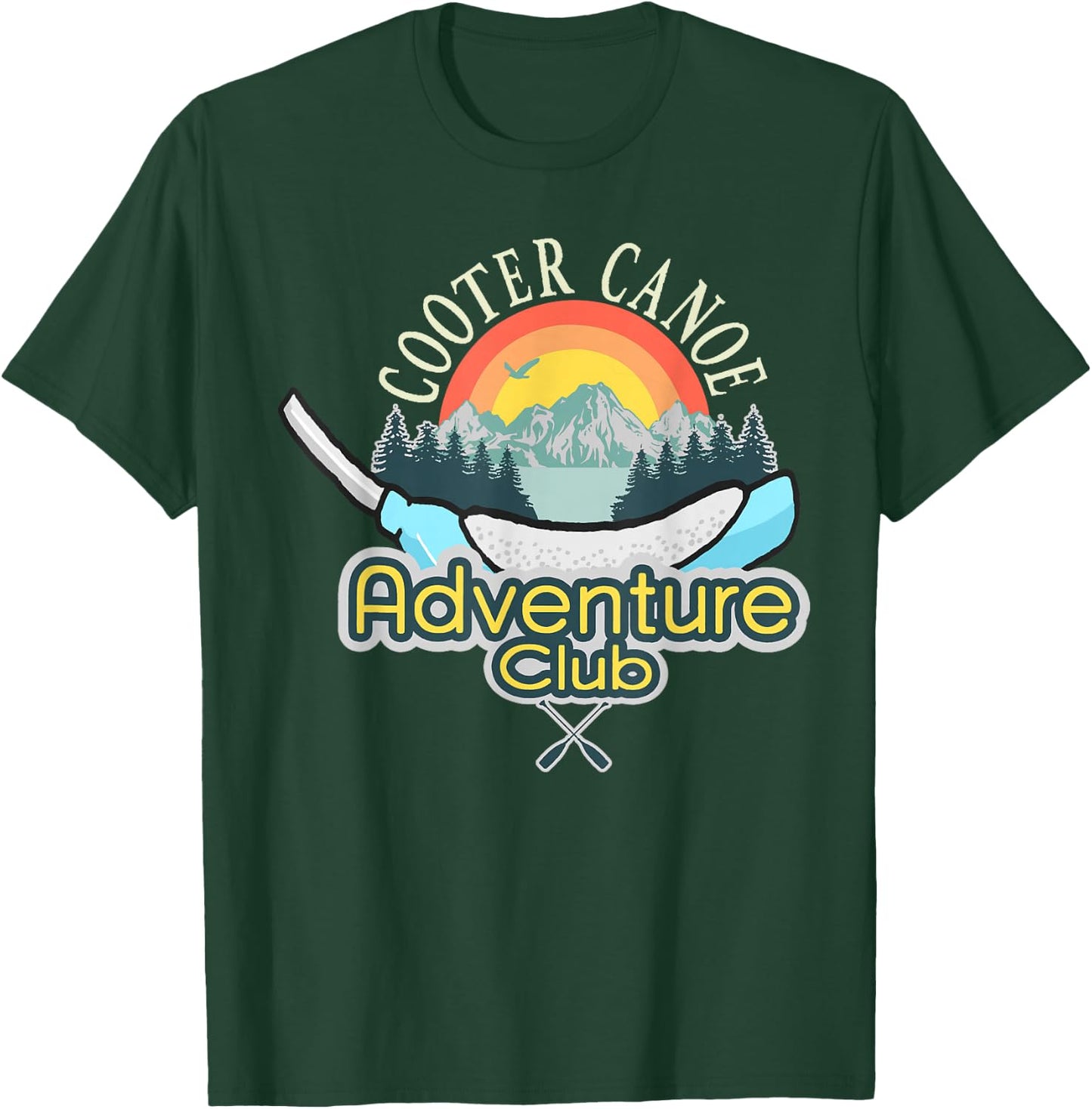 Cooter Canoe Purewick Funny Nursing ICU ED ER Med Surg Nurse T-Shirt - T-Shirt | Forest