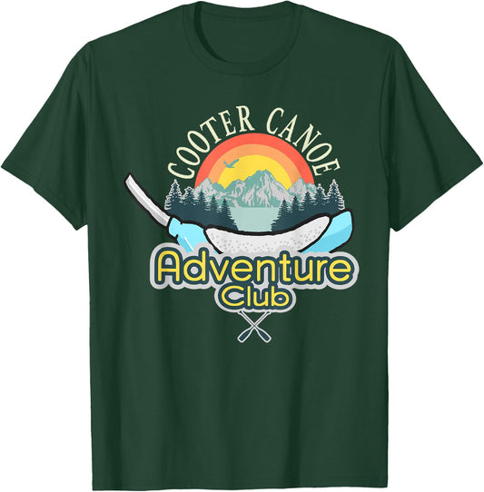 Cooter Canoe Purewick Funny Nursing ICU ED ER Med Surg Nurse T-Shirt - T-Shirt | Forest