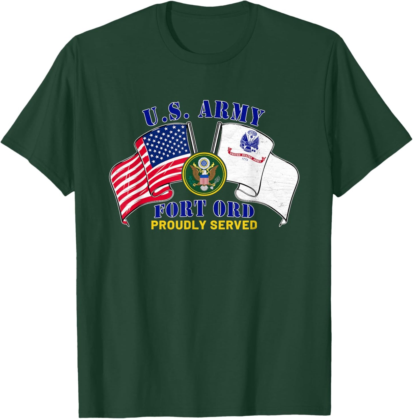Fort Ord California Ca Us Army Training Center Infantry T-Shirt - T-Shirt | Forest