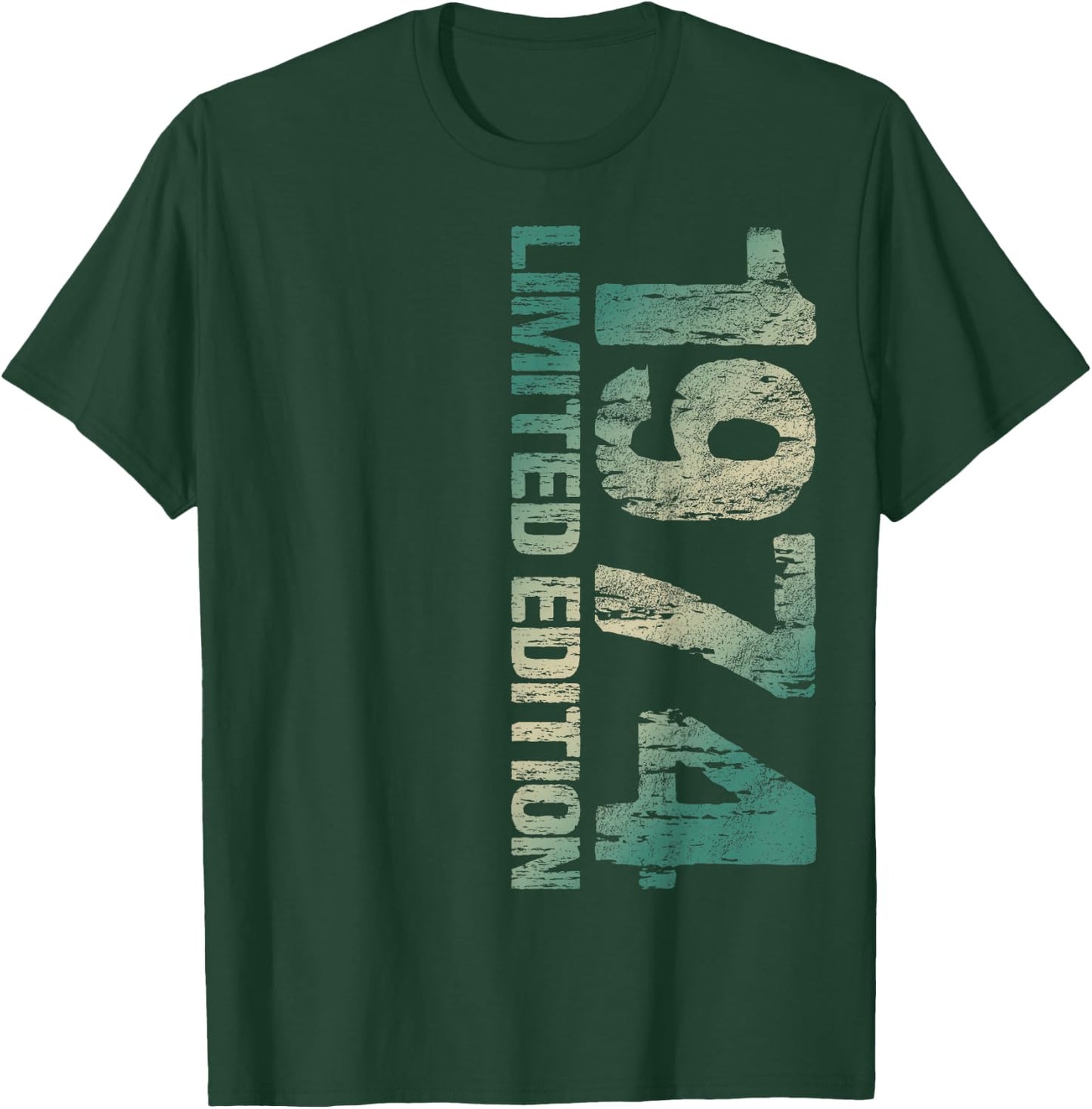 Age 51 Limited Edition 51th Birthday 1974 T-Shirt - T-Shirt | Forest