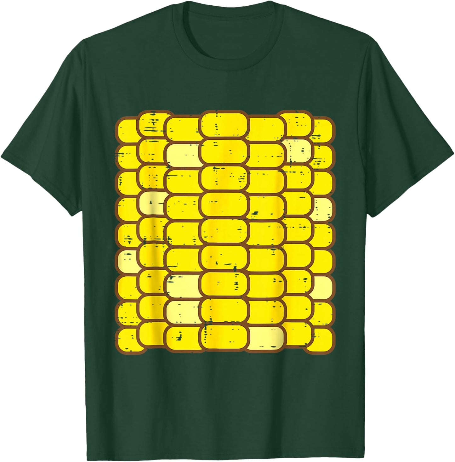 Corn Halloween Costume Funny Foodie Farmer Men Women Kids T-Shirt - T-Shirt | Forest
