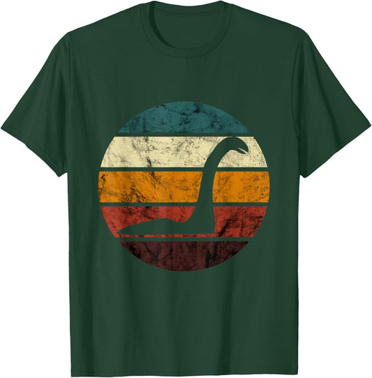 Lochness Monster Retro Loch Ness Sea Monster Nessie T-Shirt - T-Shirt | Forest