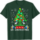 BORN Oh Chemistree Funny Science Christmas Tree Chemistry Chemist T-Shirt - T-Shirt | Forest