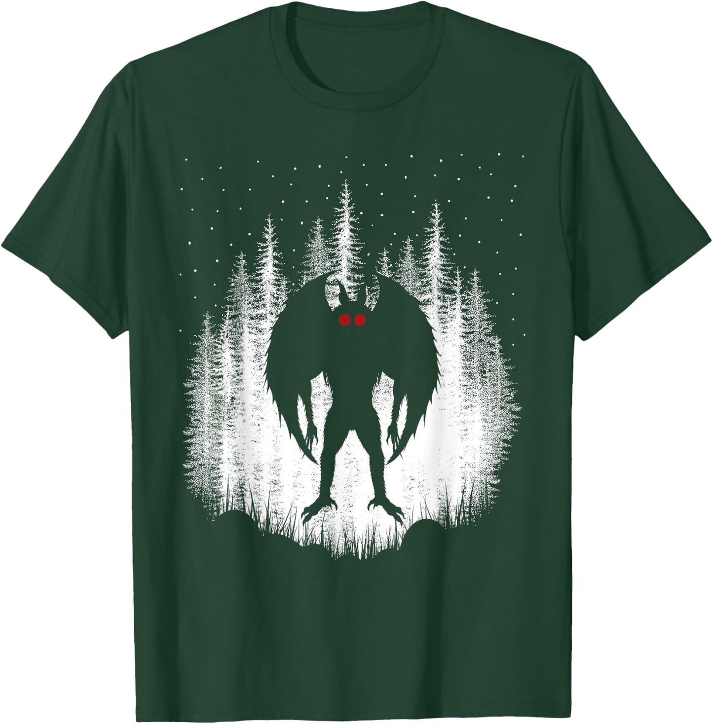 Mothman | Folklore Cryptid Women And Kids | Mothman T-Shirt - T-Shirt | Forest