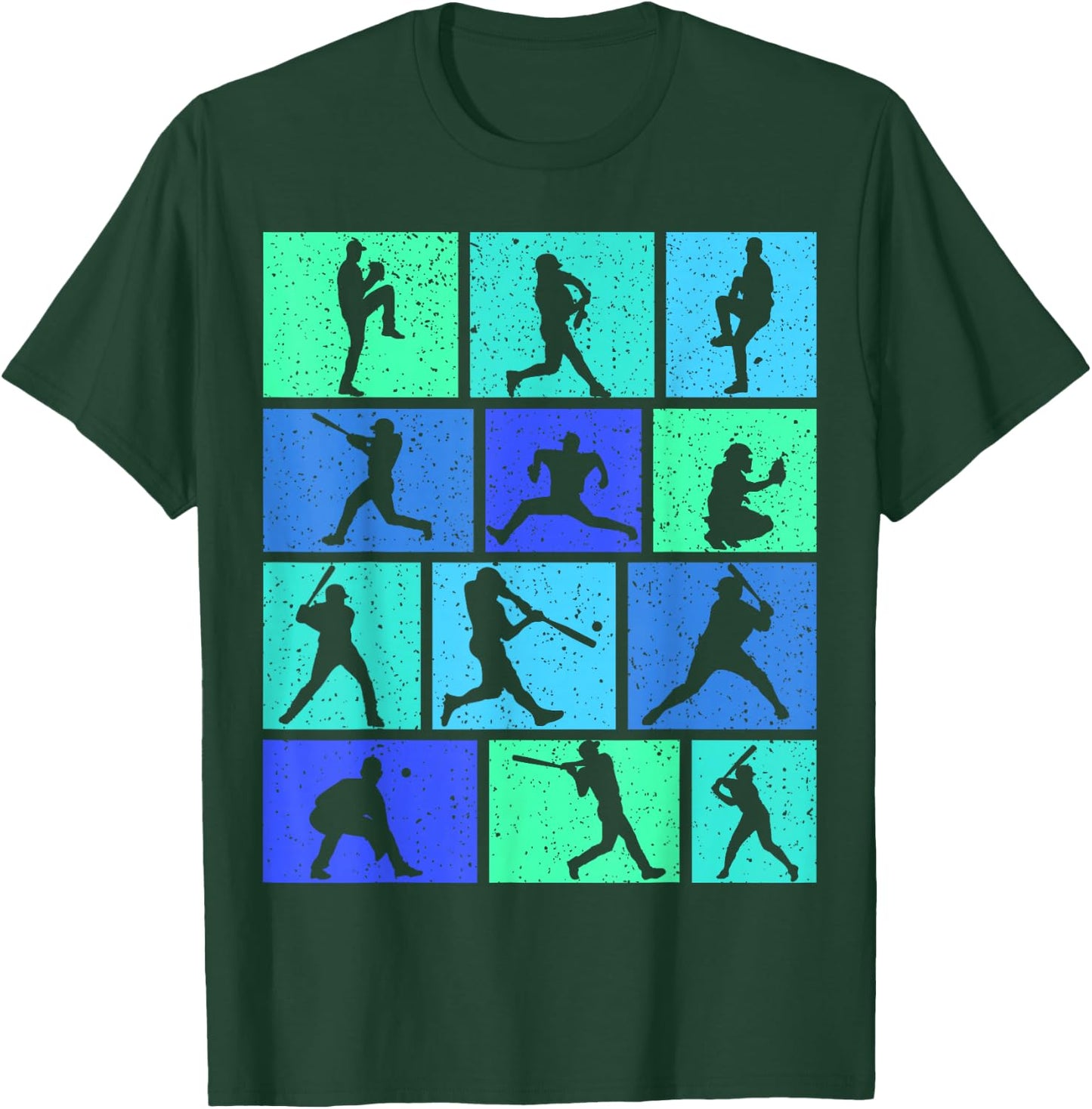 Baseball Boys Kids Youth T-Shirt - T-Shirt | Forest
