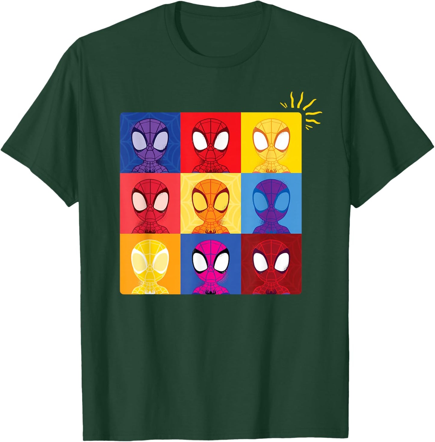 Marvel Spidey and His Amazing Friends Spider-Man Sense T-Shirt - T-Shirt | Forest