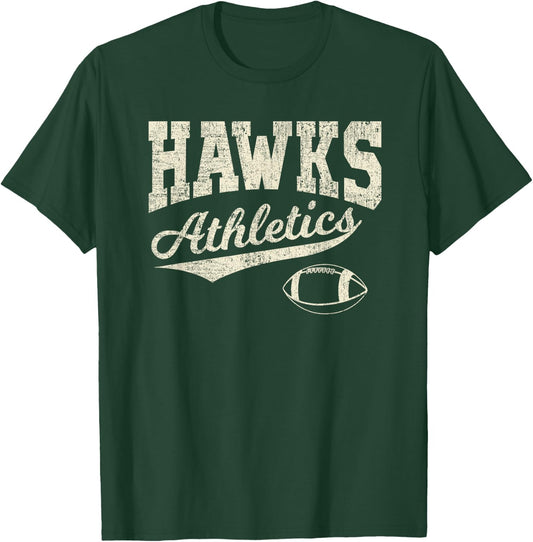 spirit wear, Hawks, high school football athletics T-Shirt - T-Shirt | Forest