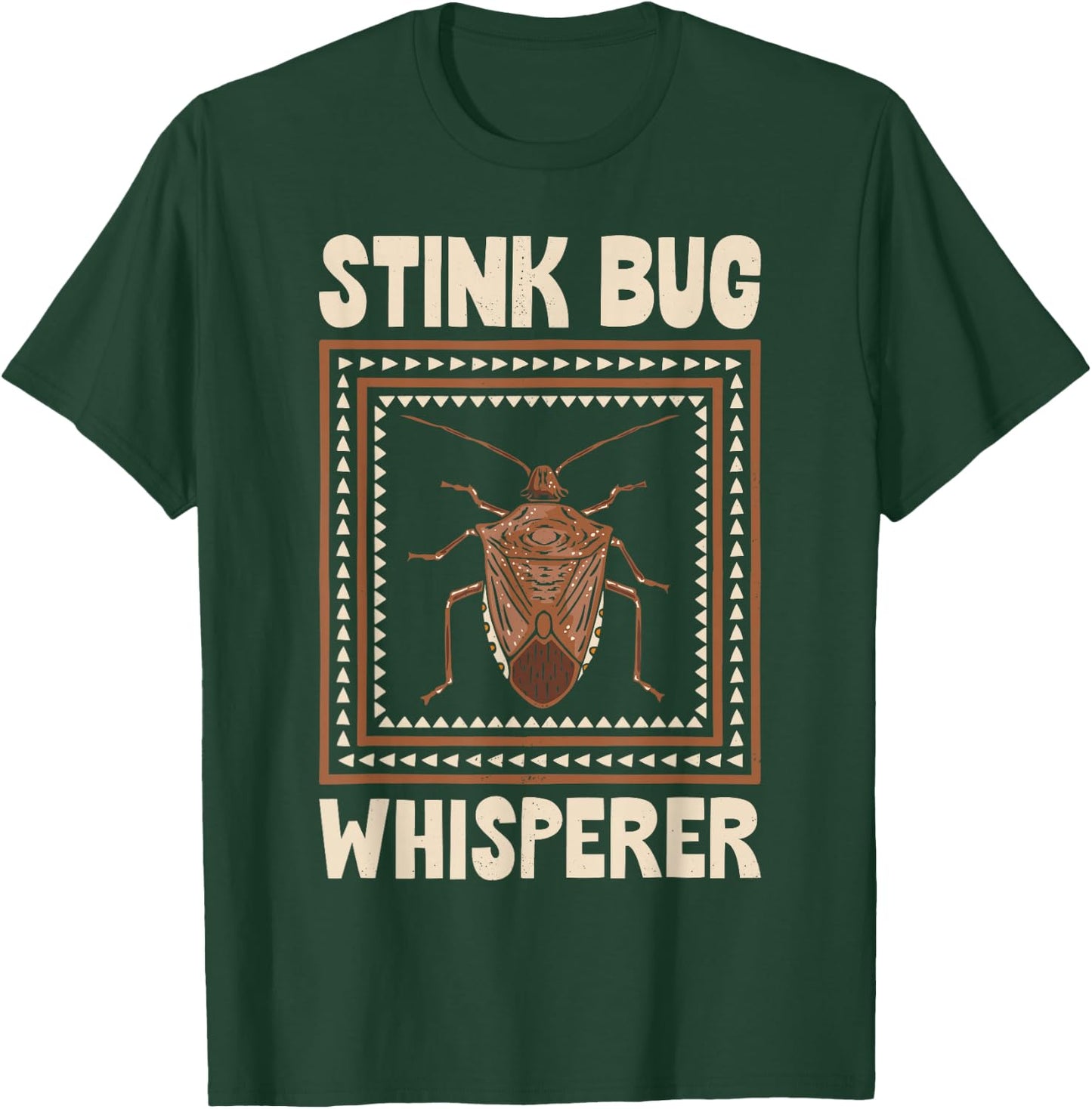 Stink Bug Whisperer Insect Collector Entomologist Boys Funny T-Shirt - T-Shirt | Forest