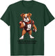 Size of the dog in the fight, Football , Pitbull T-Shirt - T-Shirt | Forest